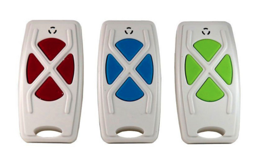 BeSmart RS4 NEW - čtyřkanálový dálkový ovladač s rolujícím kódem